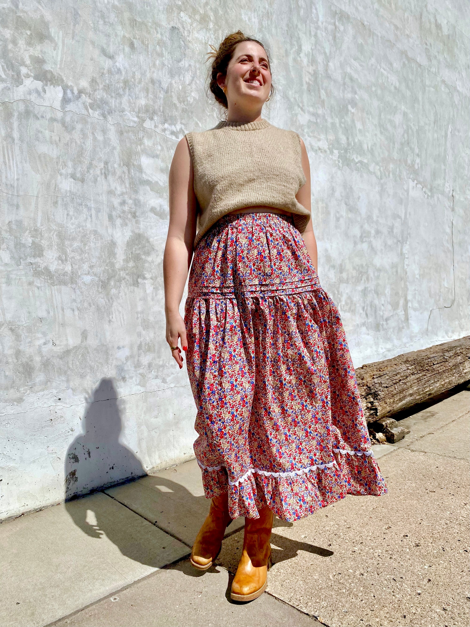 Class: Sew the Zamora Skirt by Madswick with Loren, Saturdays May 10 9-2PM & May 17 1-6PM (2 sessions)