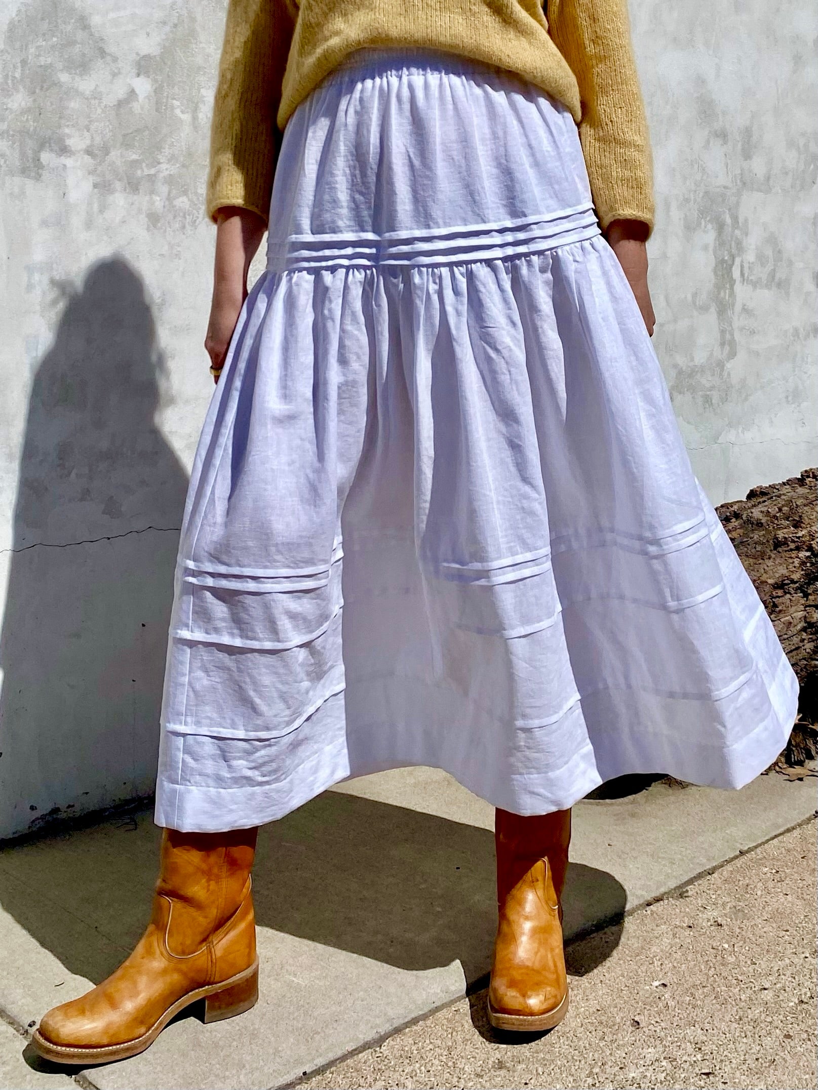 Class: Sew the Zamora Skirt by Madswick with Loren, Saturdays May 10 9-2PM & May 17 1-6PM (2 sessions)