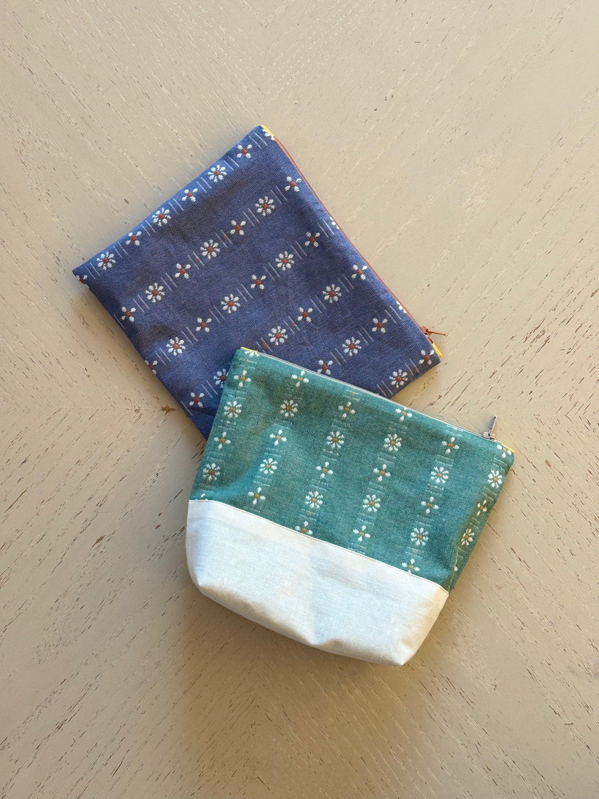 Class: Sew Two Zipper Pouches with Evan! Saturday March 8, 9AM-12PM