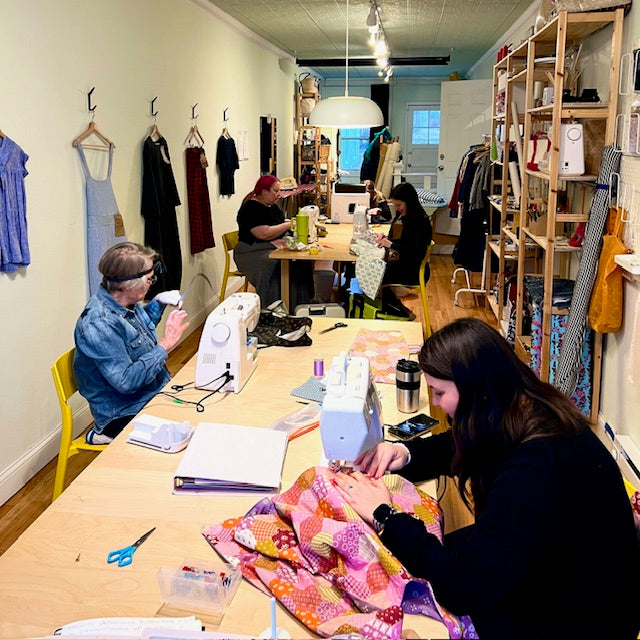 Class: Absolute Beginner Garment Sewing Series with Bailey, Starts Monday July 8th, 5:30-8:30 pm (4 sessions)