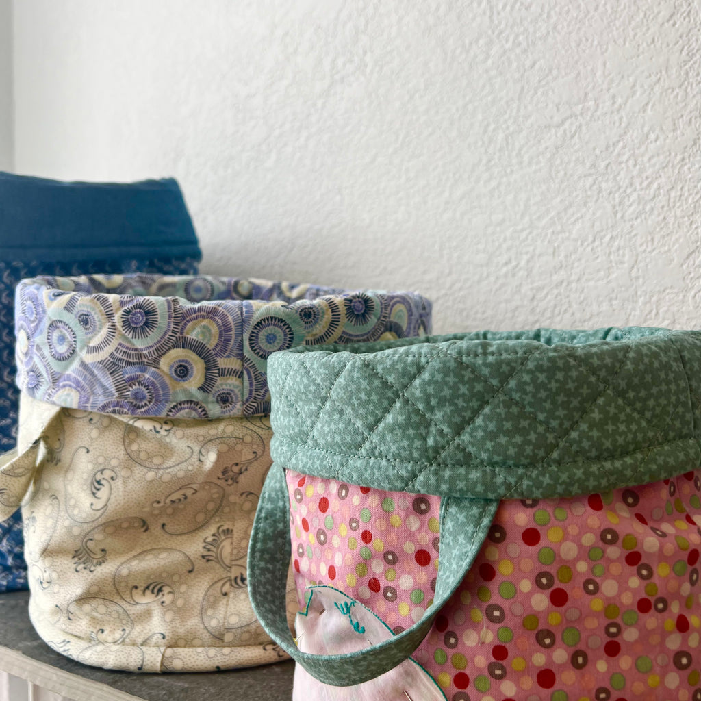Class: Quilted Bucket Bag with Eve (Beginner Friendly), Saturday June 8, 10 AM-2 PM