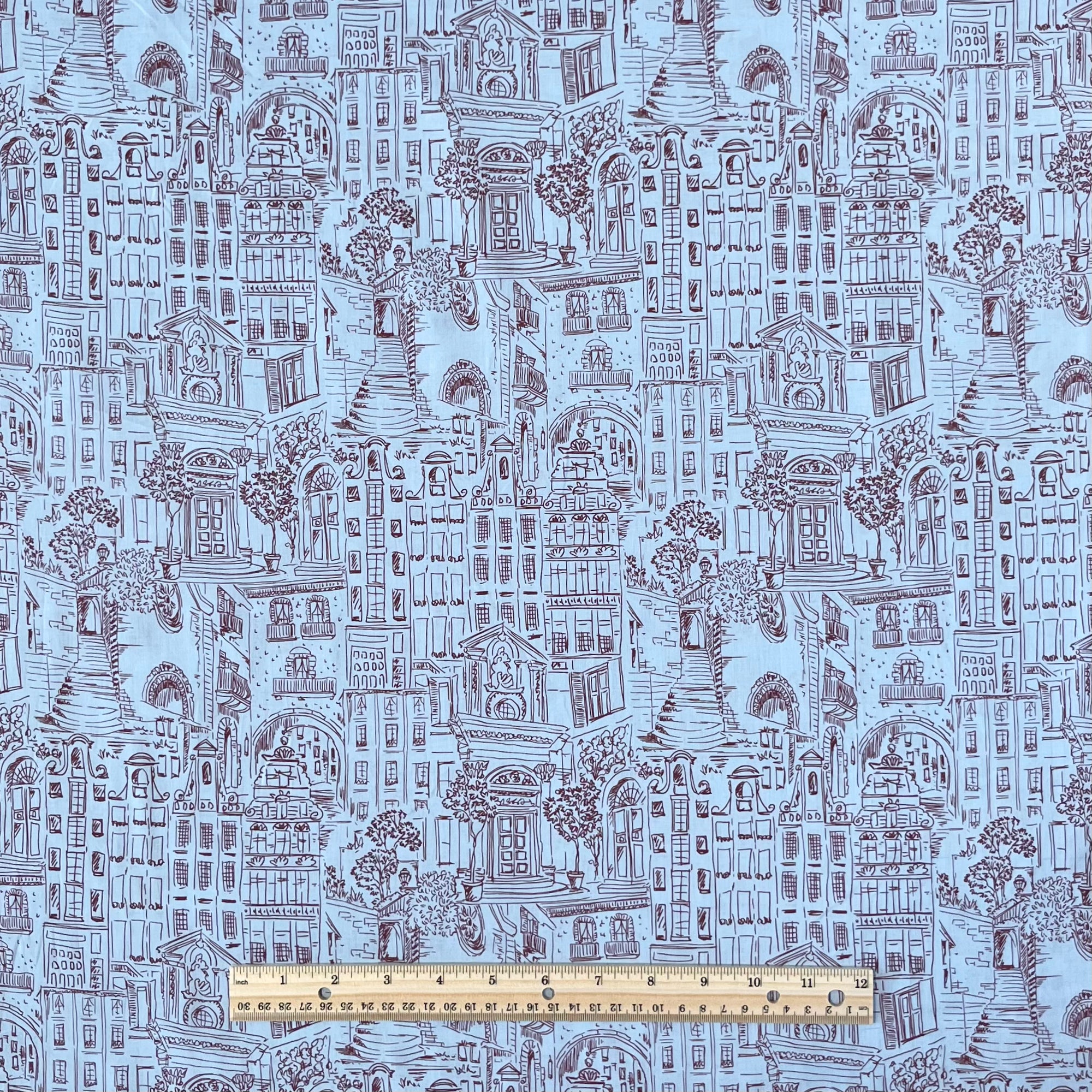 Hokkoh, European City Japanese Lawn, two colorways, 1/4 yard