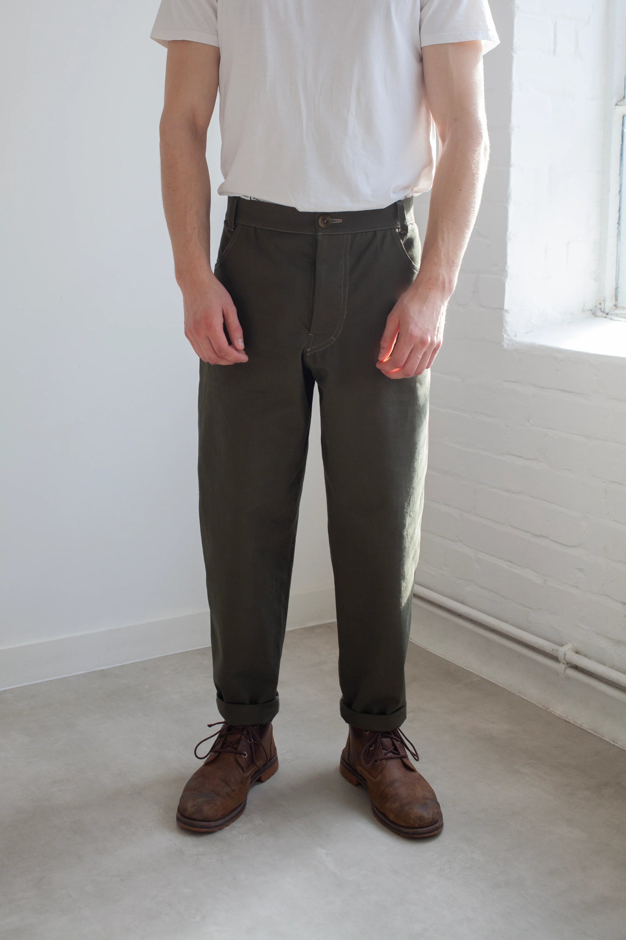 The Modern Sewing Co., Worker Trousers (Men's) PDF Pattern