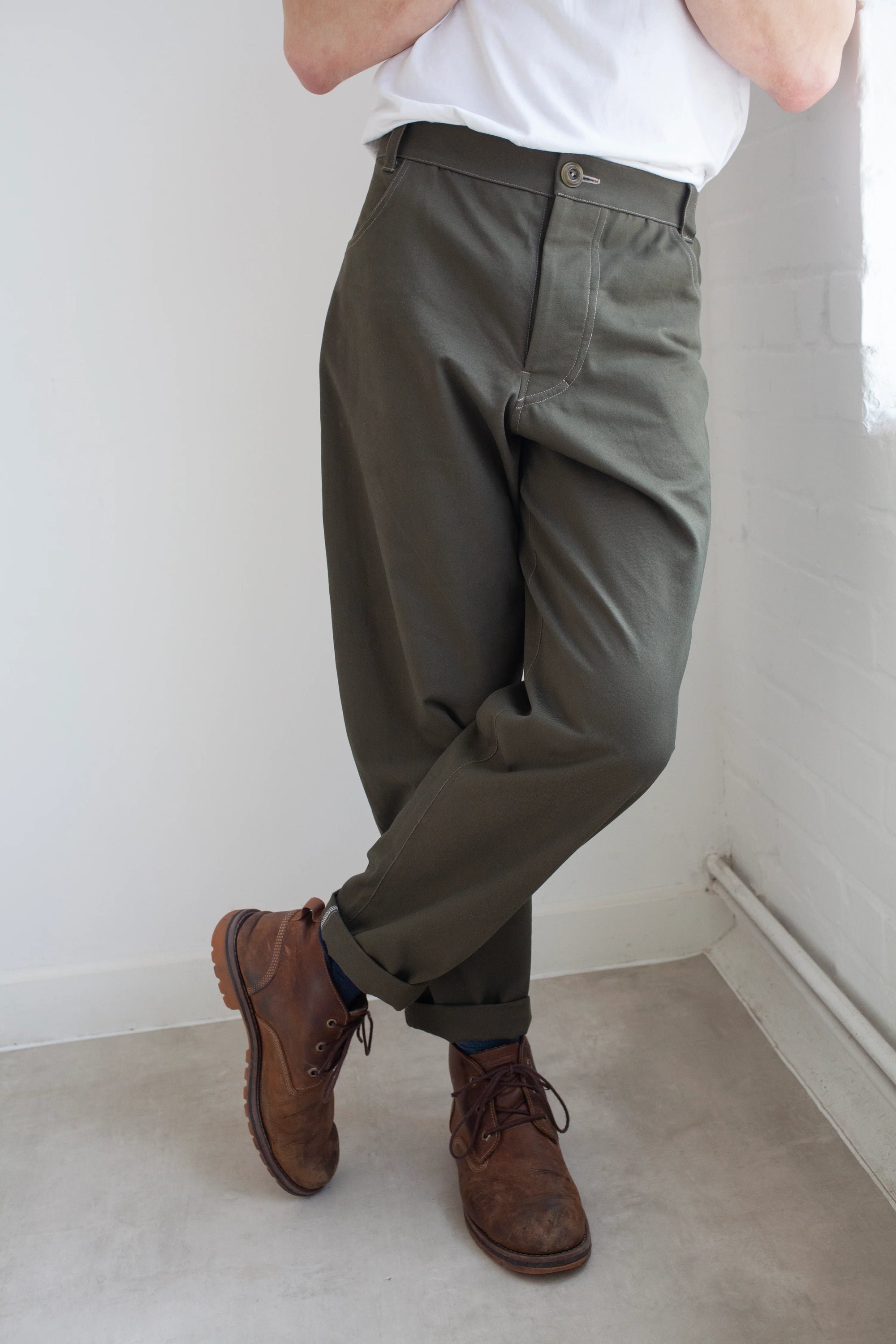 The Modern Sewing Co., Worker Trousers (Men's) PDF Pattern