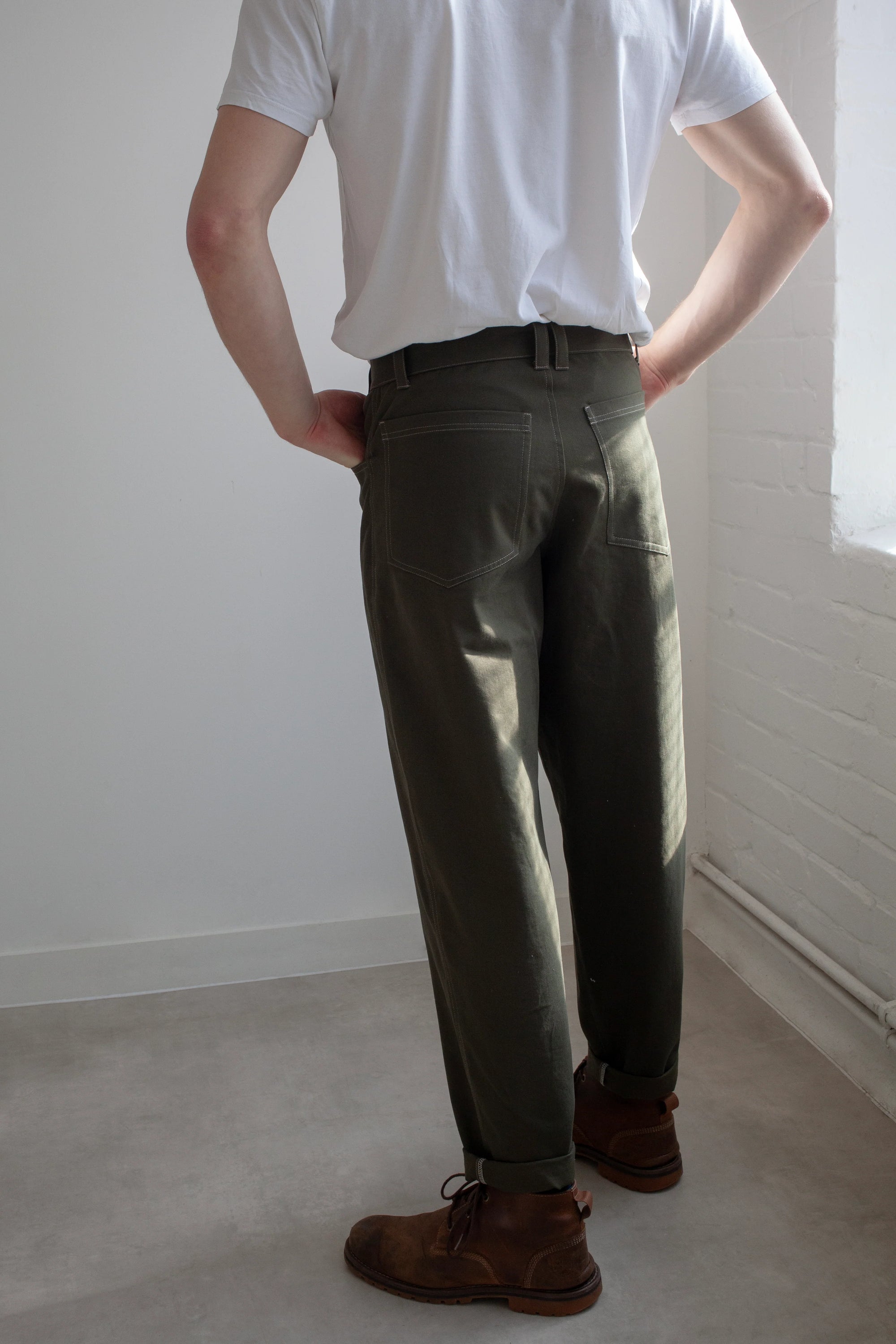 The Modern Sewing Co., Worker Trousers (Men's) PDF Pattern