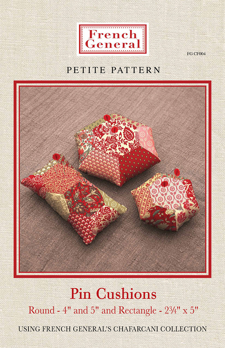 French General, Pin Cushions Petite Pattern