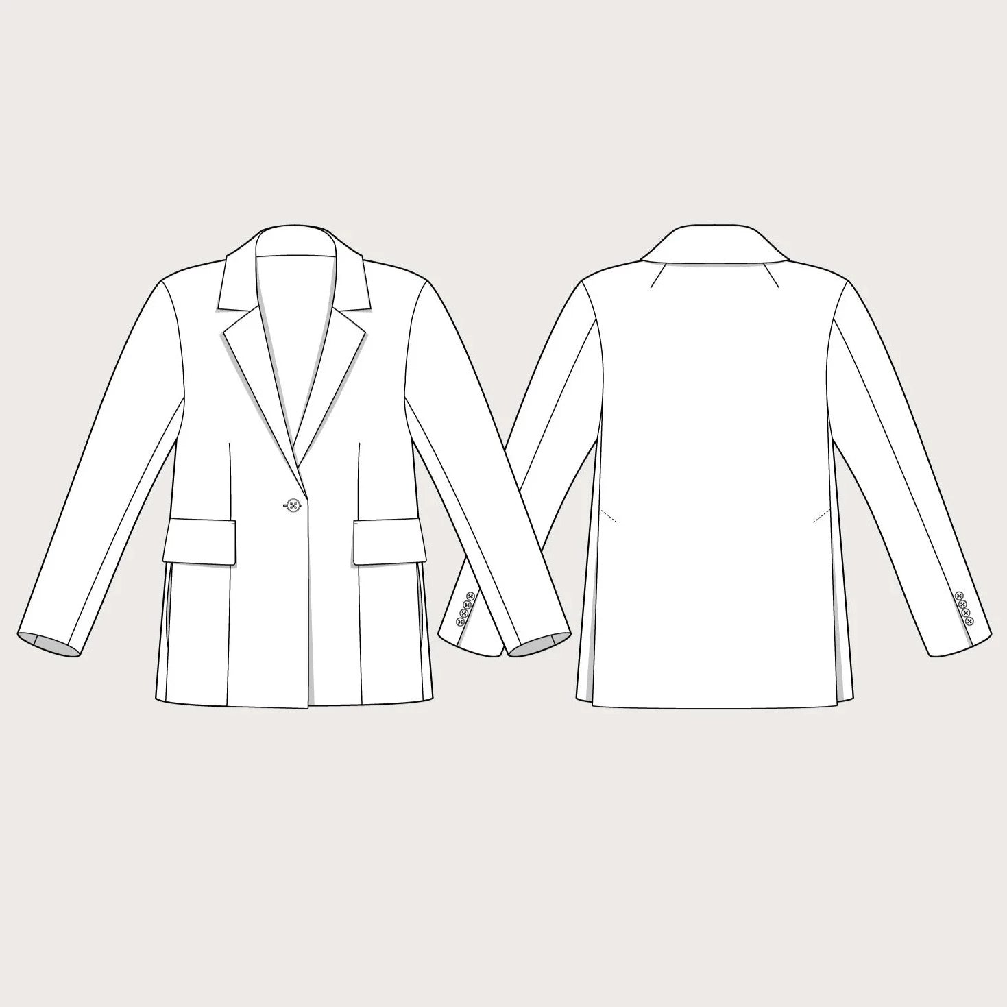 Assembly Line, Blazer Pattern, Sweden