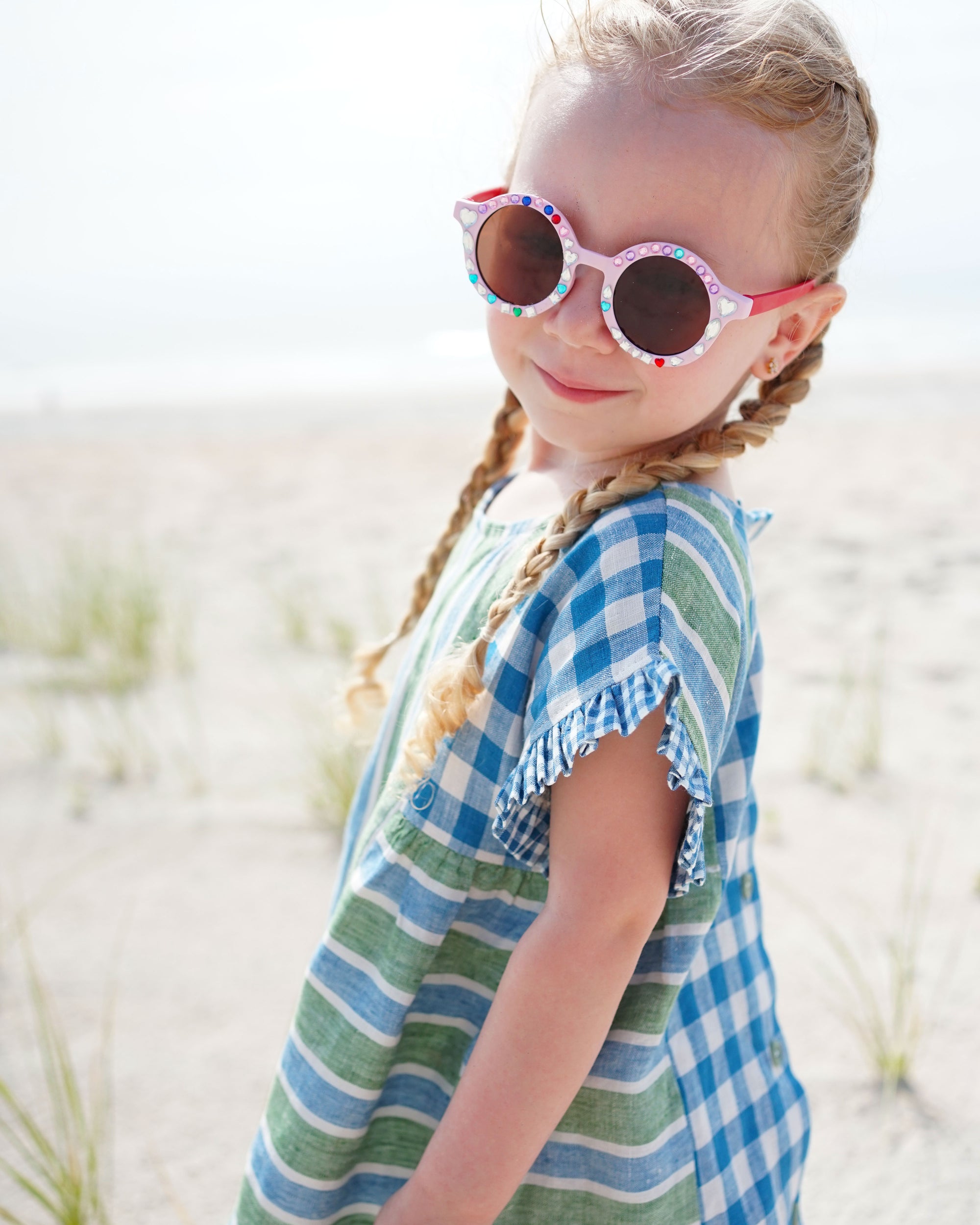 Matchy Matchy Sewing Club, Kids Collage Gather Dress Digital PDF Pattern