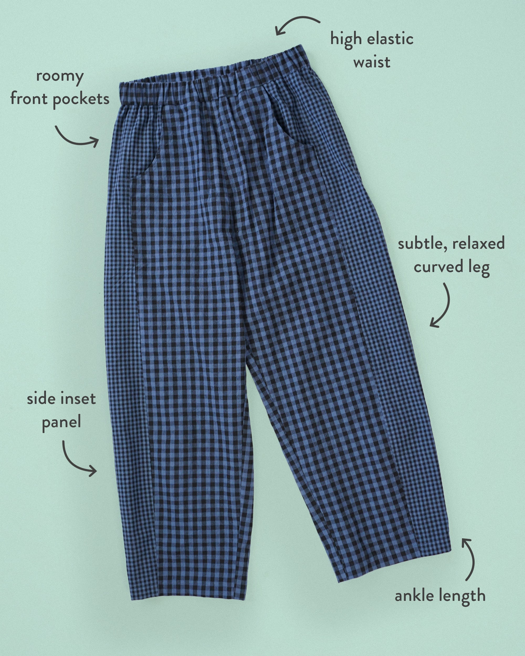 Matchy Matchy Sewing Club, Kite Pants Digital PDF Pattern