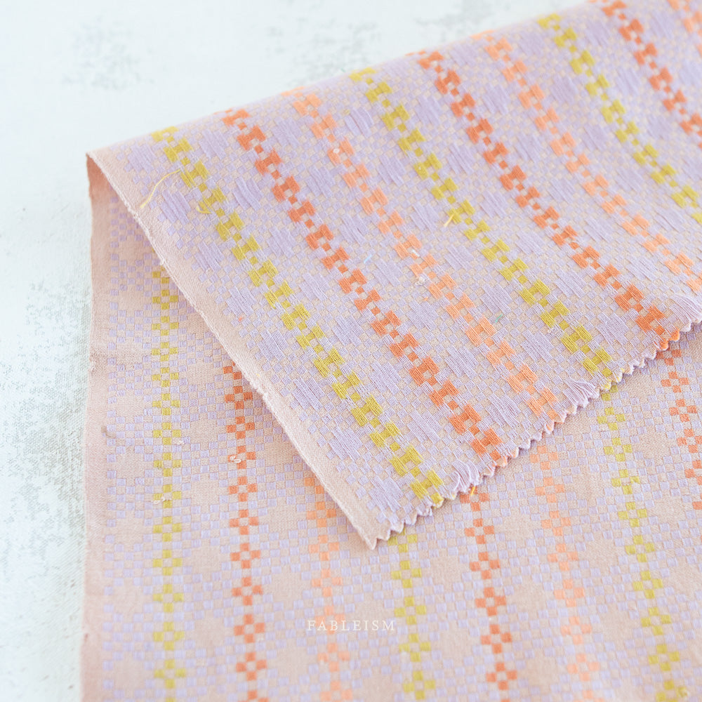 Fableism Lucky Loom, Mosaic, Sweet, 1/4 yard