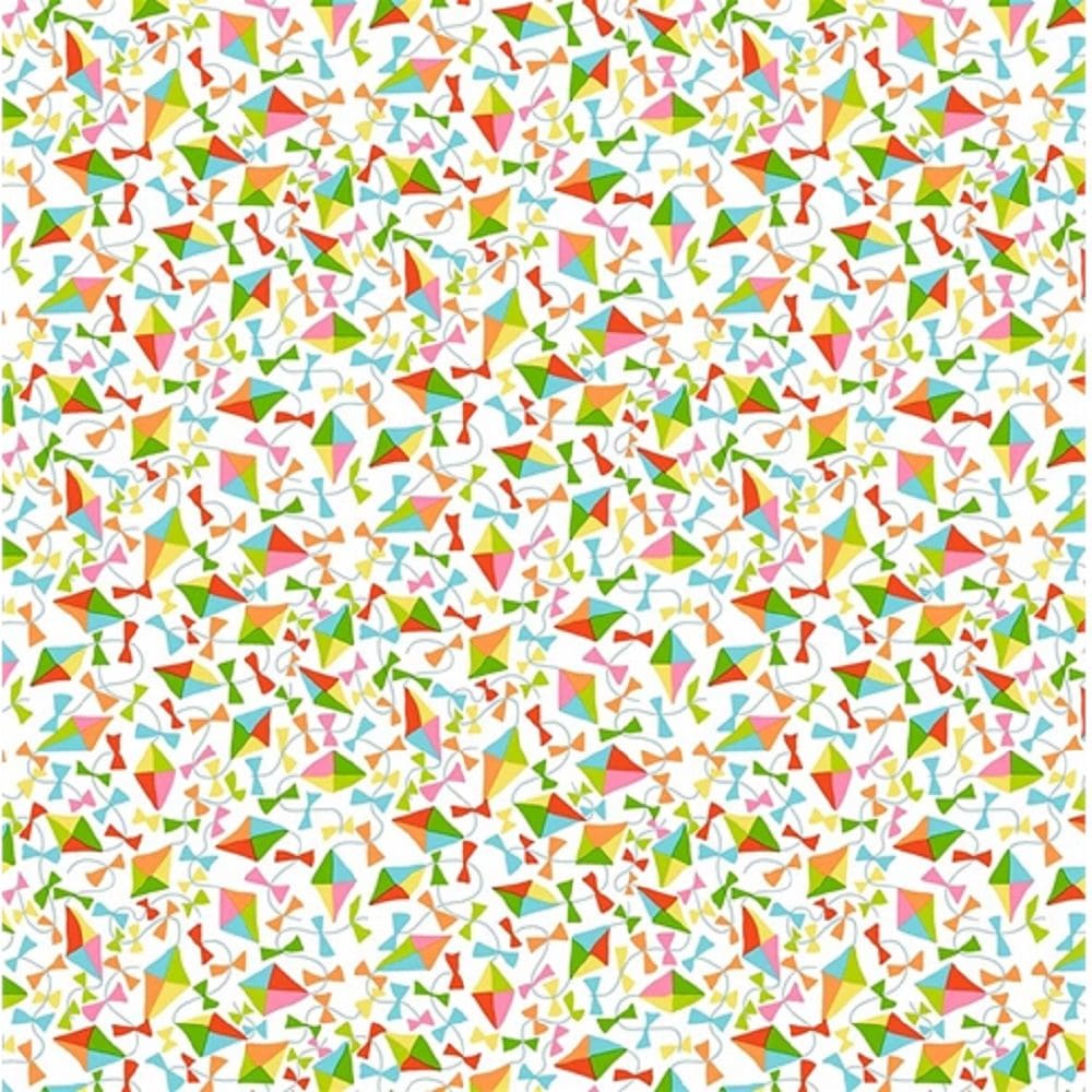 Remnant 101225, Liberty Lasenby Cotton, London Parks, Kite Flight A, 1.75 yard bolt end