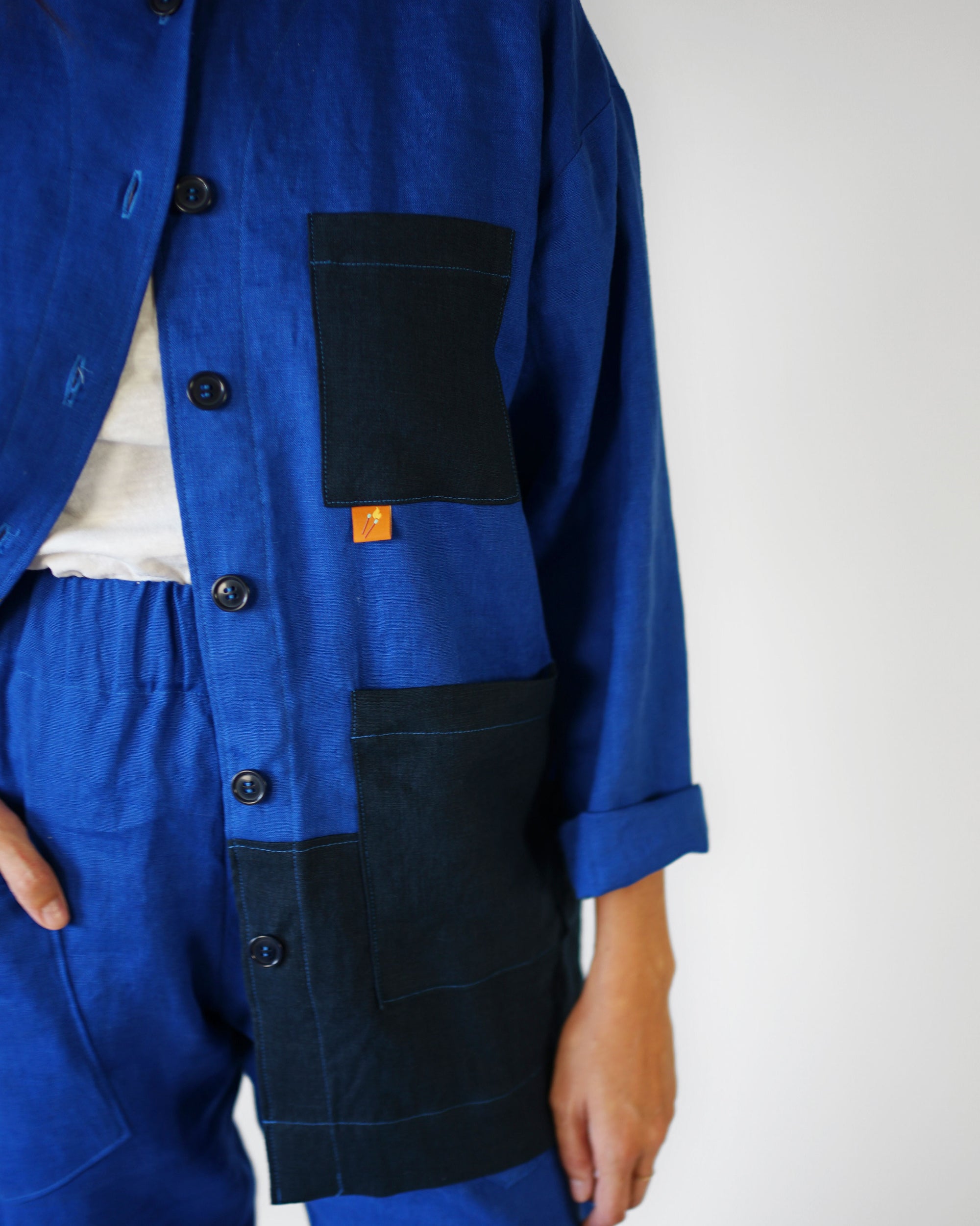 Matchy Matchy Sewing Club, Makers Over Shirt Digital PDF Pattern