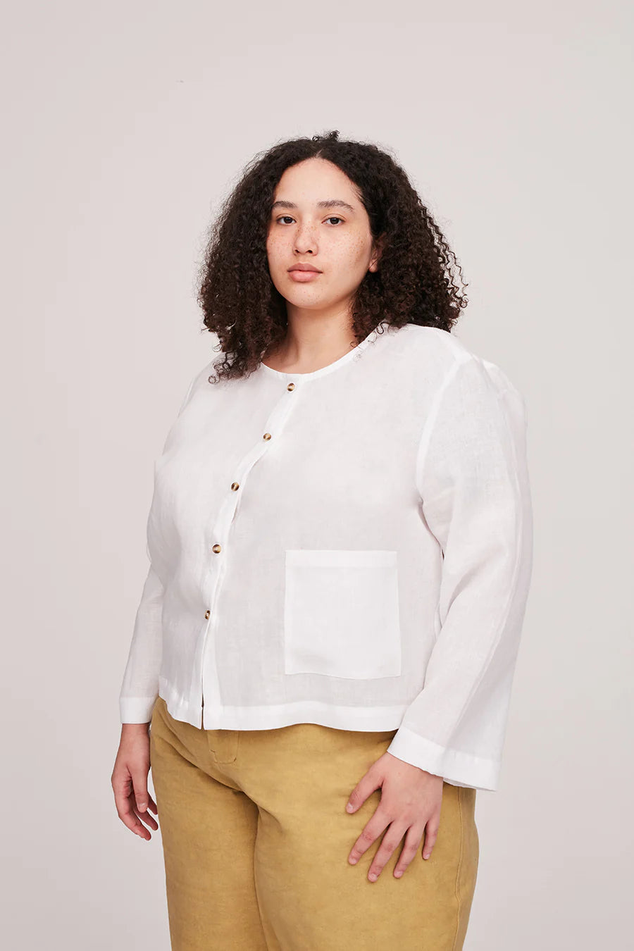 The Modern Sewing Co., Frida Shirt PDF Pattern