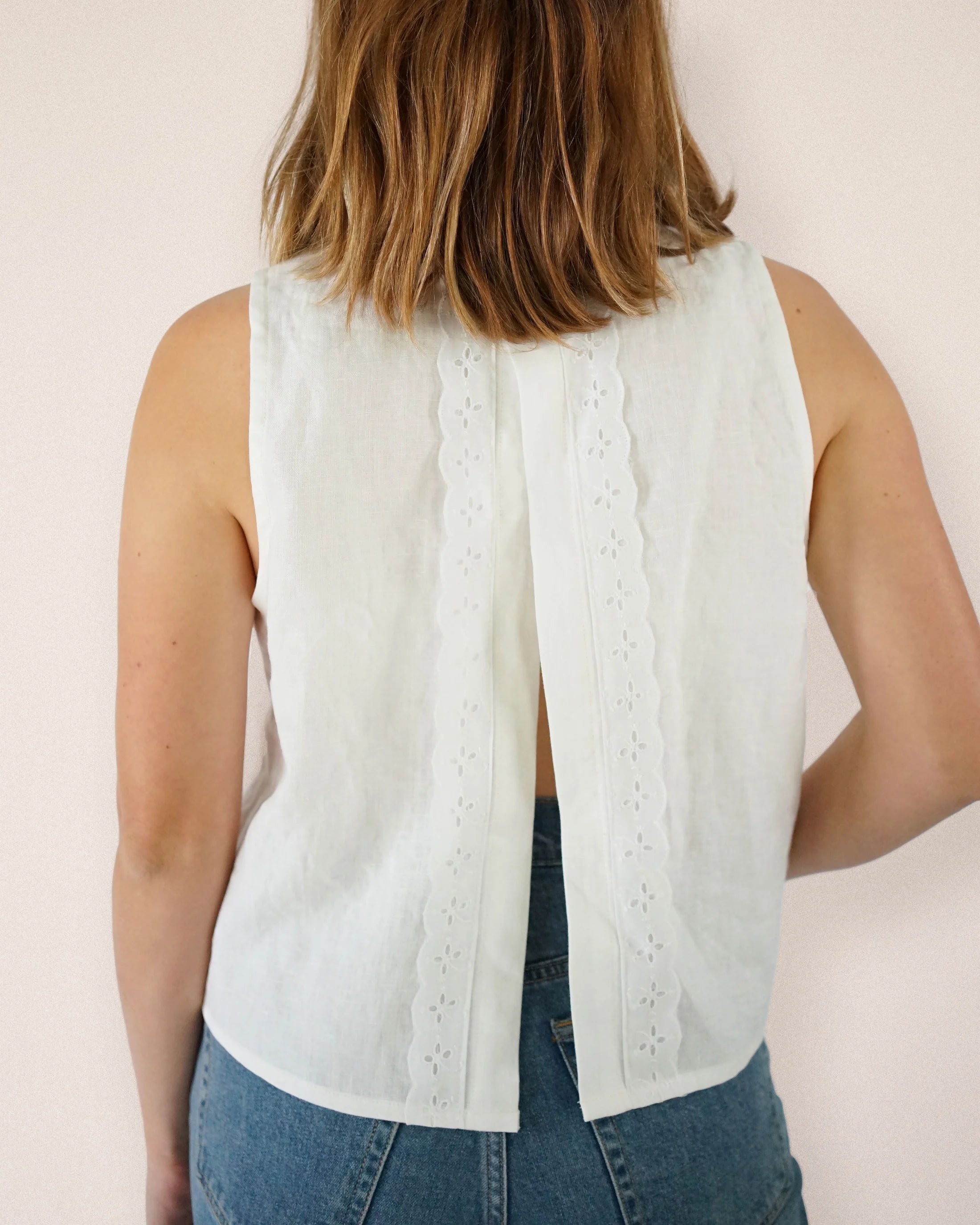 Matchy Matchy Sewing Club, Open Back Smock Top, Digital PDF