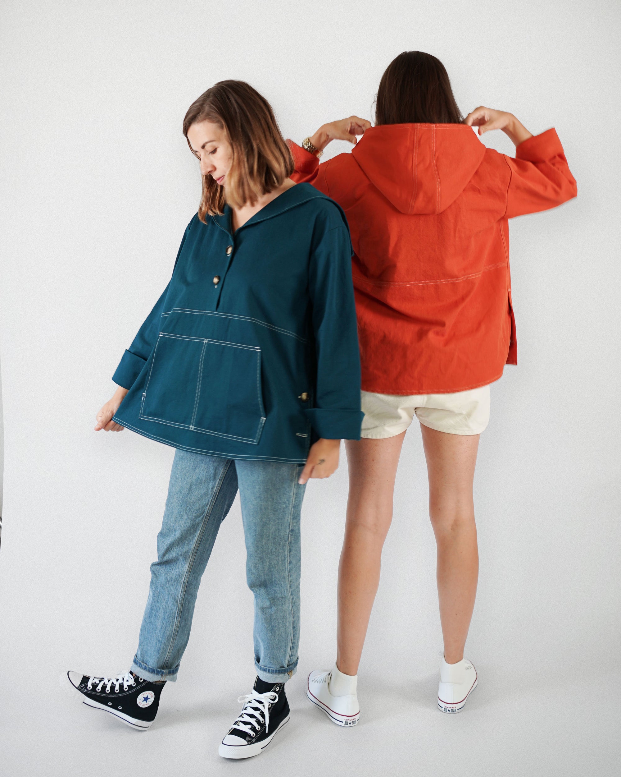 Matchy Matchy Sewing Club, On Deck Popover PDF Pattern (choose with or without printing)