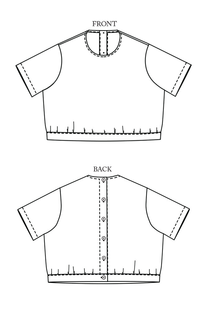 Merchant & Mills, The Celeste Top Paper Pattern