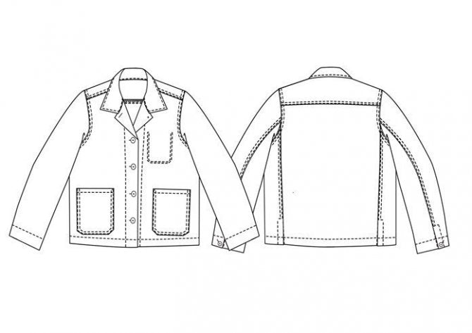 Merchant & Mills, The Ottoline Jacket Paper Sewing Pattern