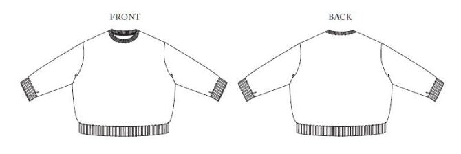 Class: Sidney Sweatshirt with Loren, starts Saturday November 15, 1-4:30PM (2 sessions)