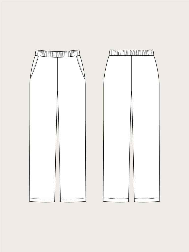Assembly Line, Pull On Trousers Pattern, two size ranges, Sweden