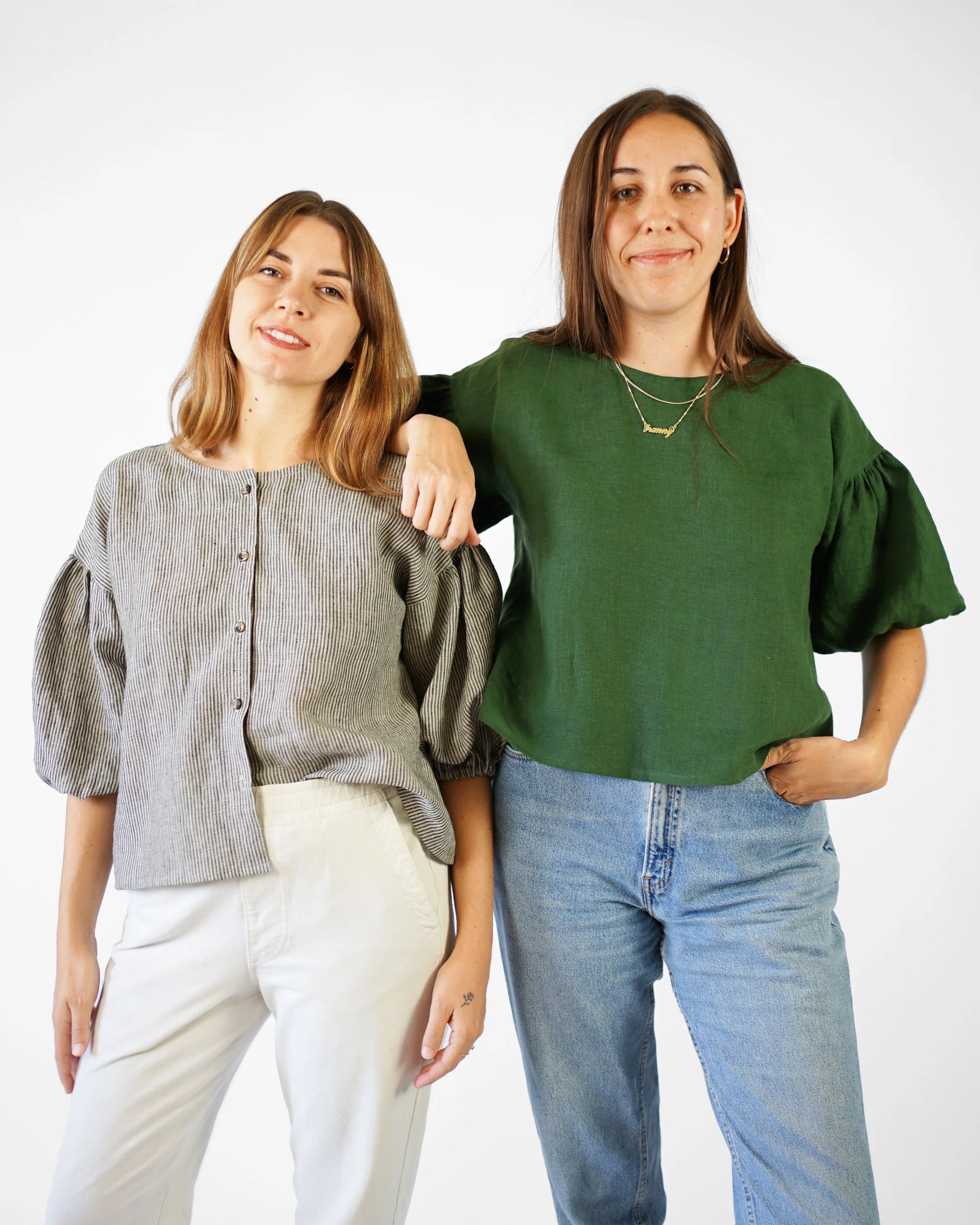Matchy Matchy Sewing Club, Perfect Puff Sleeve Top, Digital PDF Pattern