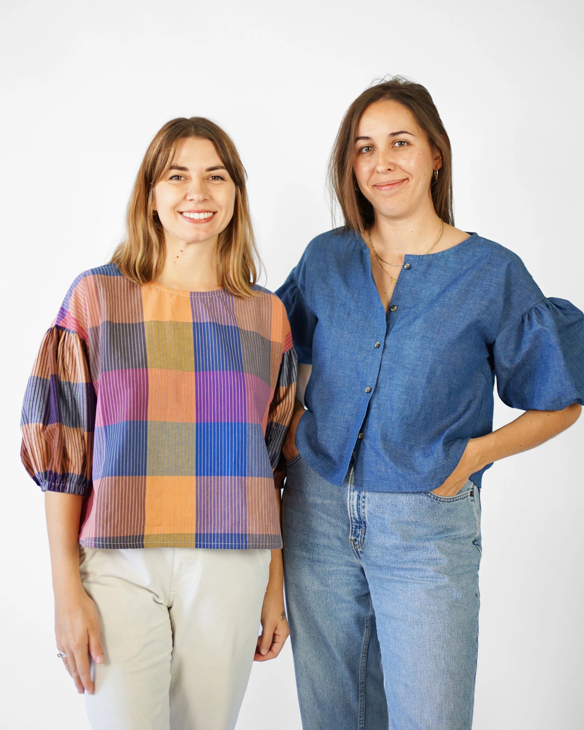 Matchy Matchy Sewing Club, Perfect Puff Sleeve Top, Digital PDF Pattern