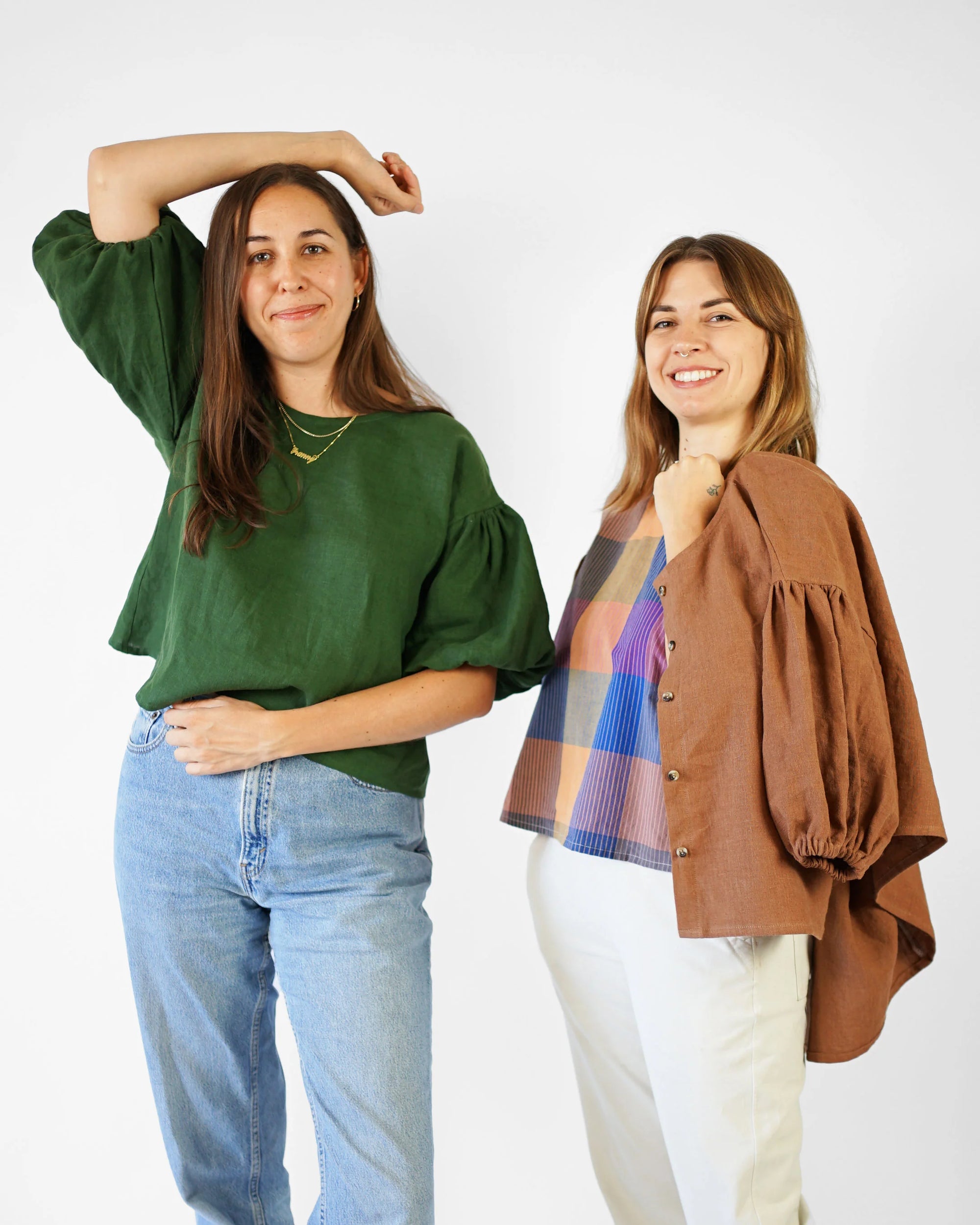 Matchy Matchy Sewing Club, Perfect Puff Sleeve Top, Digital PDF Pattern