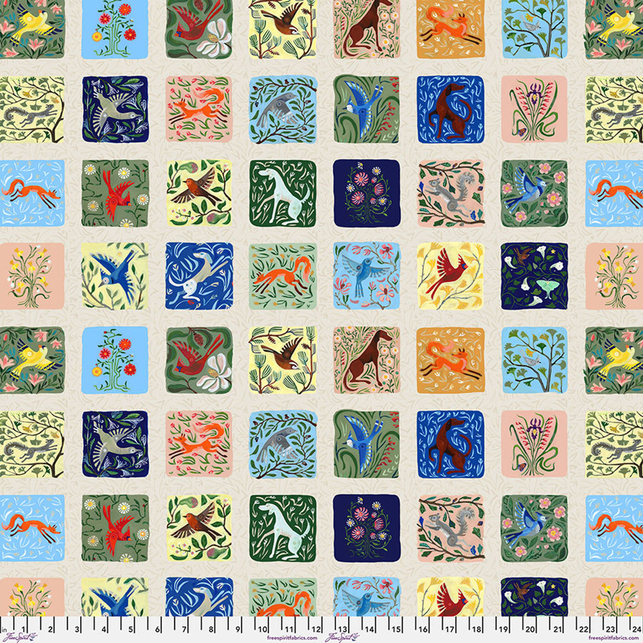 Backyard Wonder, Storyteller's Patchwork, 1/4 yard, Pre-order Arriving soon