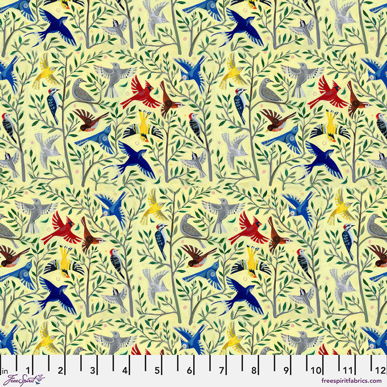 Backyard Wonder, Songbird Symphony, 1/4 yard, Pre-order Arriving soon