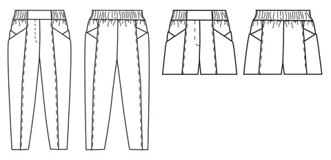 Papercut, Palisade Pant/Short Paper Pattern