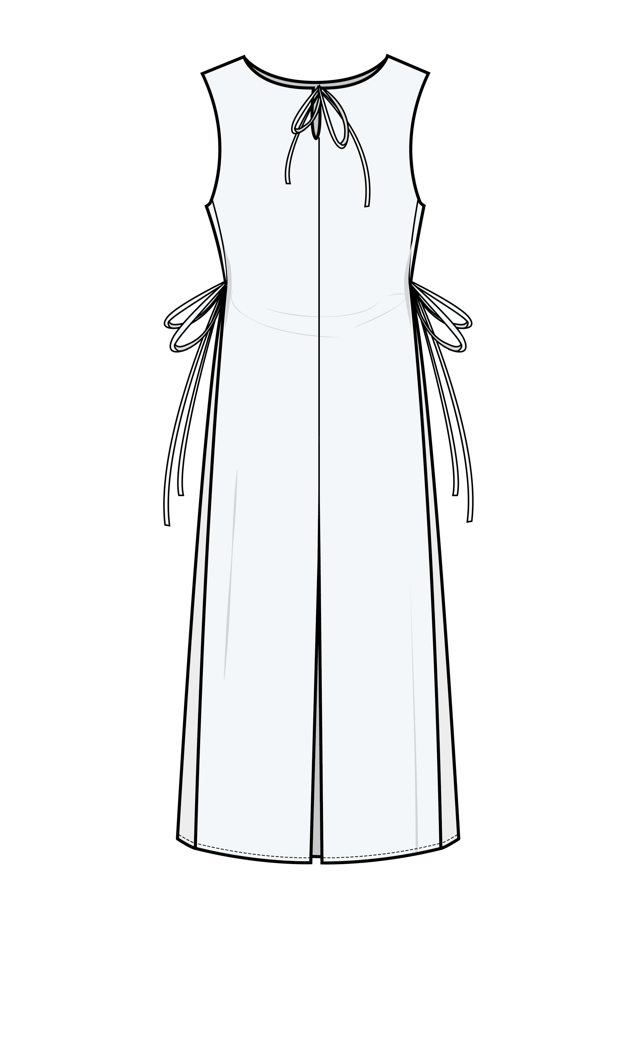 Puff and Pencil, Panel Dress PDF Pattern