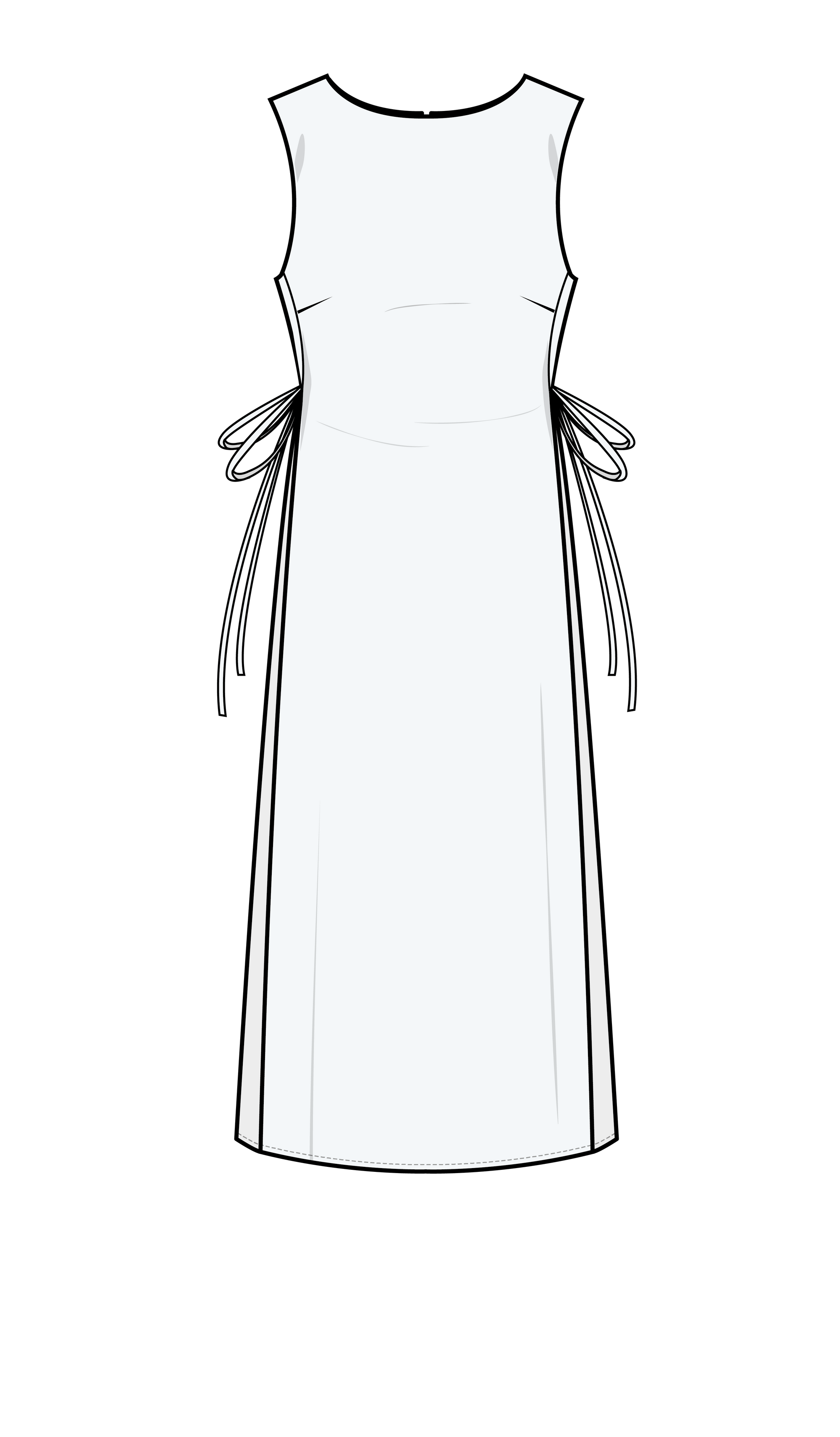 Puff and Pencil, Panel Dress PDF Pattern