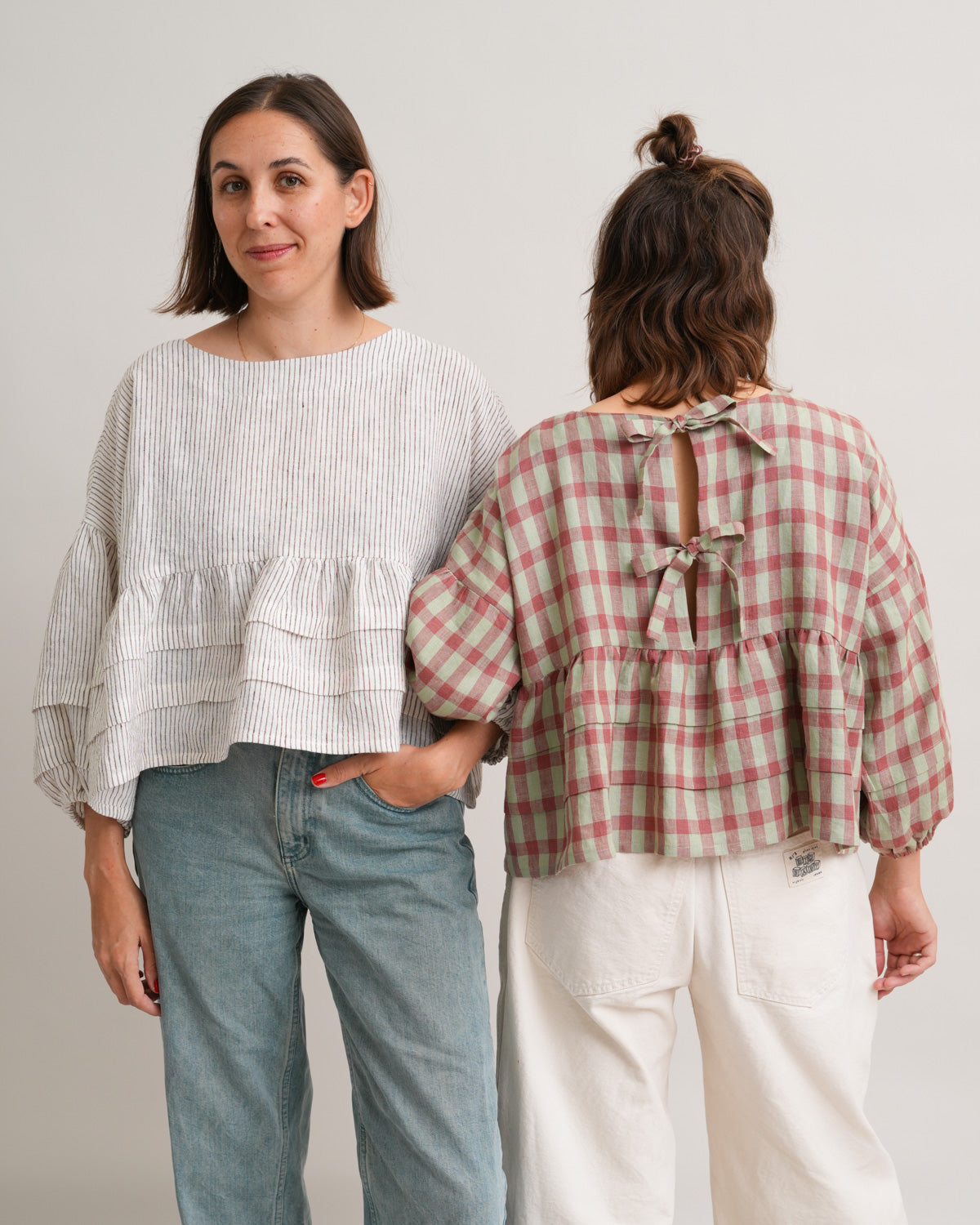 Matchy Matchy Sewing Club, Pintuck Poet Blouse, Digital PDF