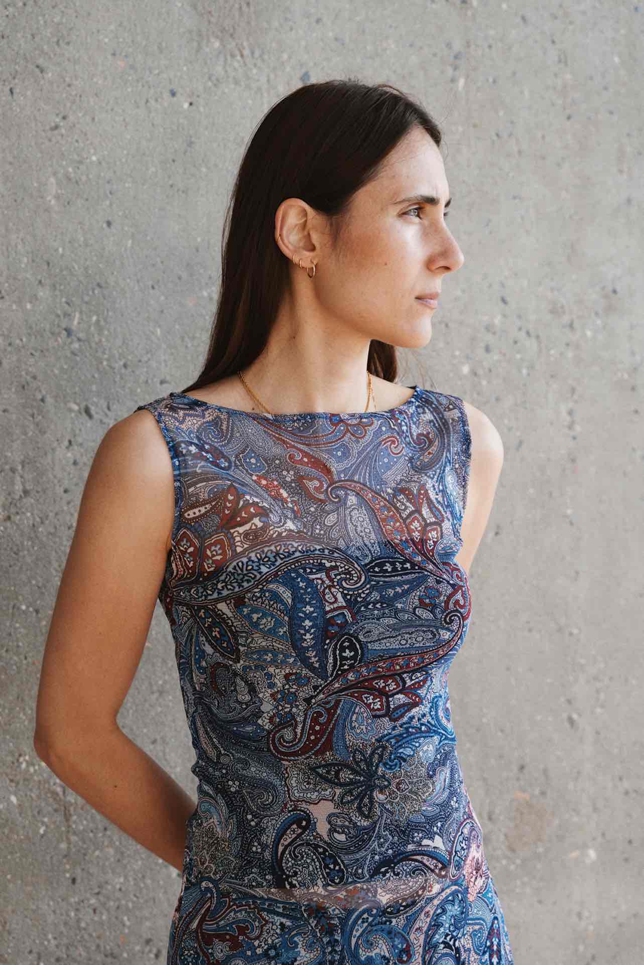 Puff and Pencil, Wavy Hem Dress PDF Pattern