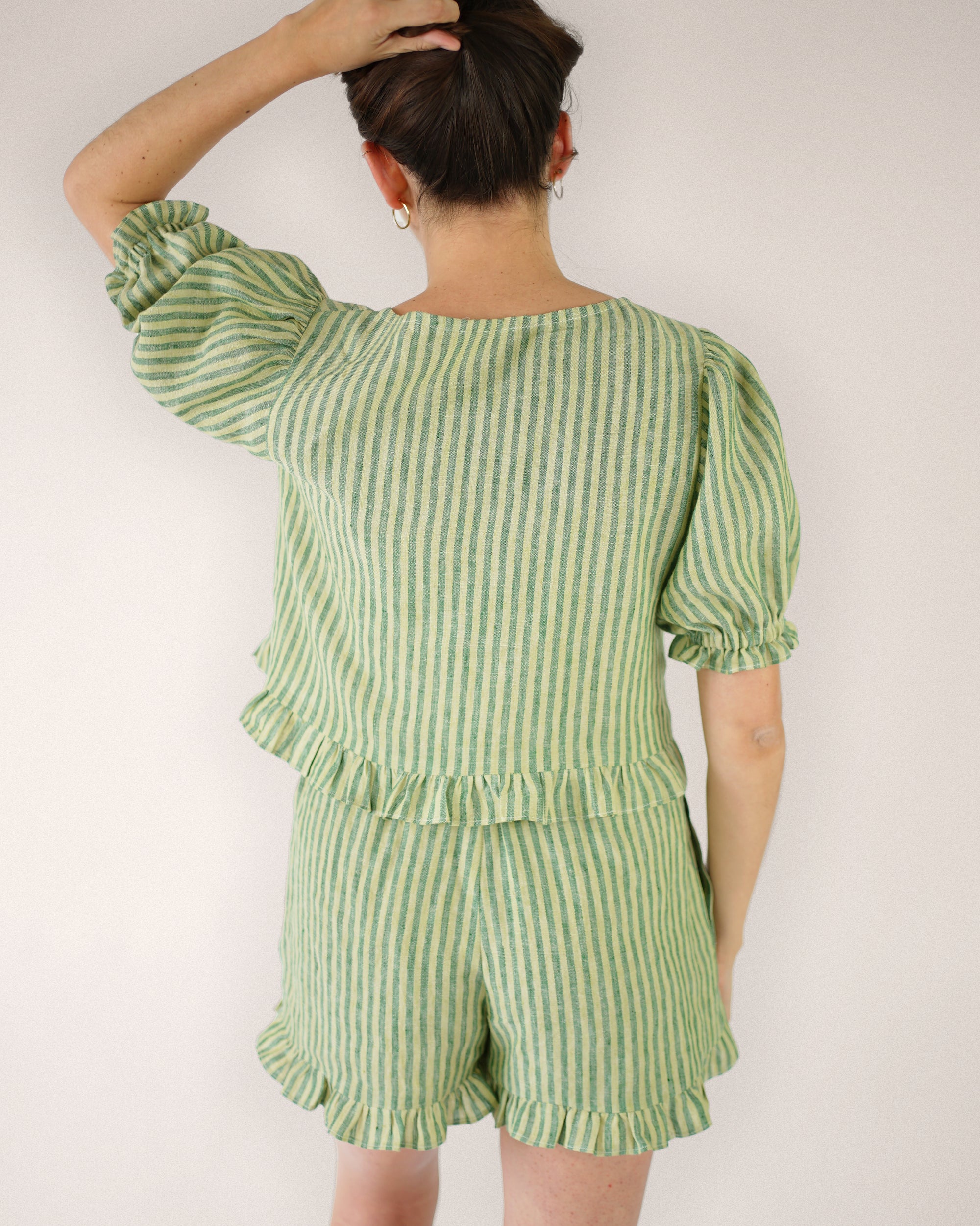 Matchy Matchy Sewing Club, Ruffle Brunch Set PDF Pattern (with or without printing)