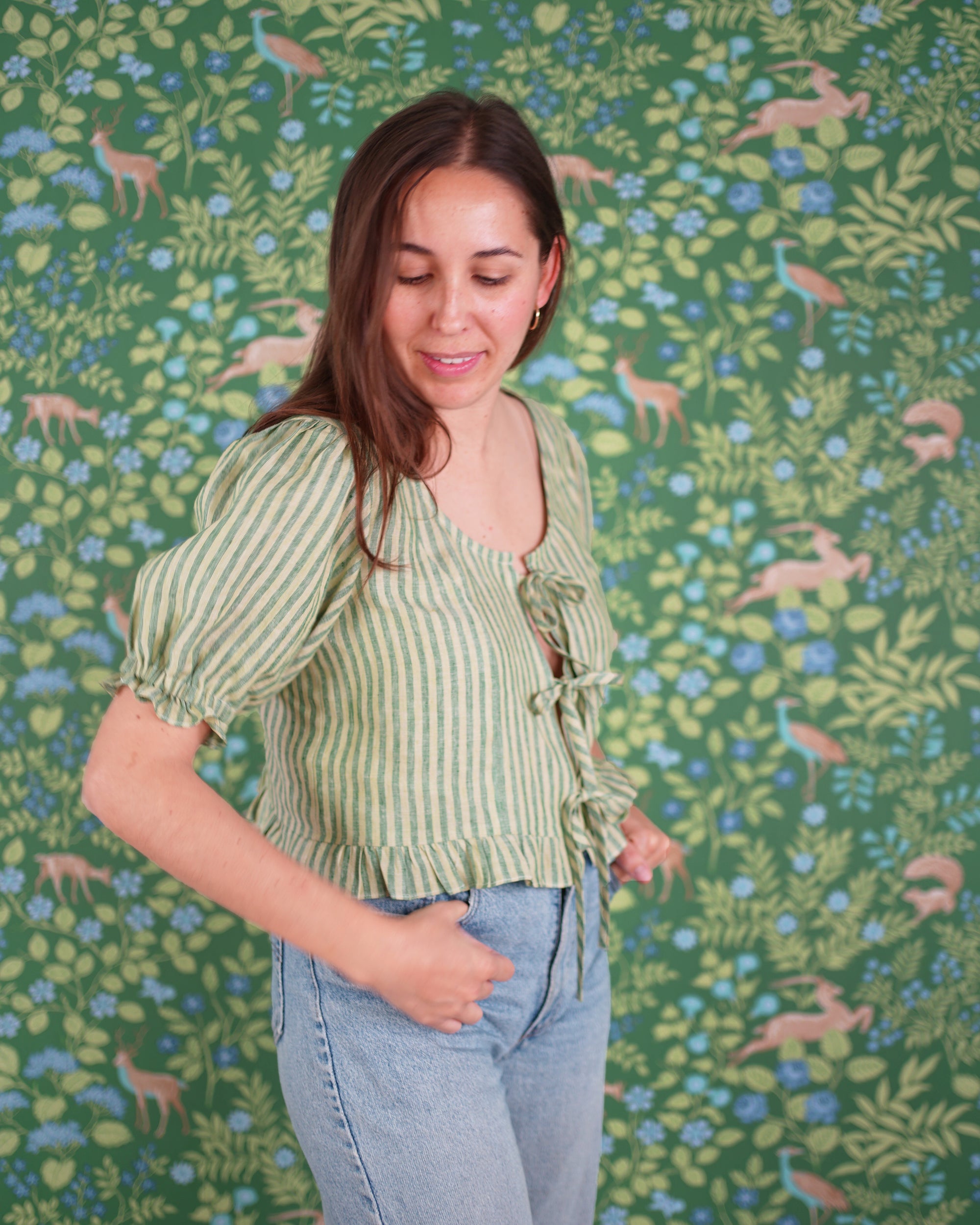 Matchy Matchy Sewing Club, Ruffle Brunch Set PDF Pattern (with or without printing)