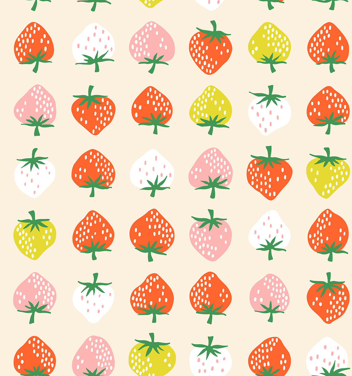 Ruby Star, Strawberry Cotton Fabric, multiple colorways, 1/4 yard