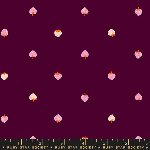 Ruby Star, Strawberry Lawn, Cotton Fabric, multiple colorways, 1/4 yard