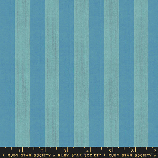 Ruby Star Society, Ooh Lucky Lucky Warp and Weft Wovens, Clothesline Stripe, golden or turquoise, 1/4 yard
