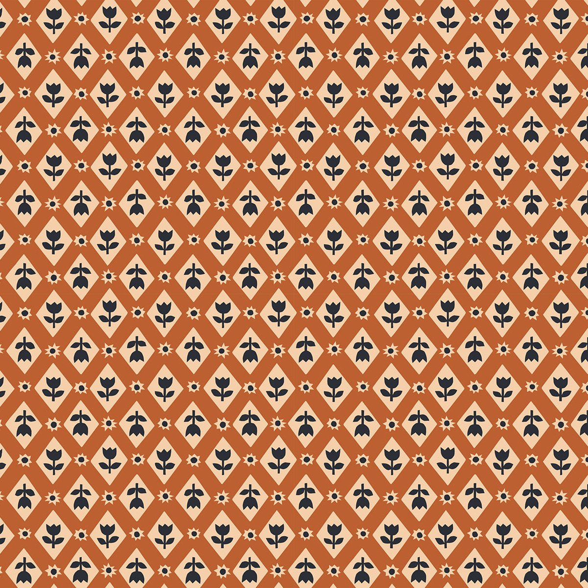 Ruby Star, Favorite Flowers "Lattice", Cotton Fabric, multiple colorways, 1/4 yard