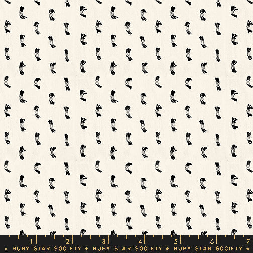 Ruby Star Society, Ooh Lucky Lucky Warp and Weft Wovens, Flicker Swiss Dot, multiple colorways, 1/4 yard