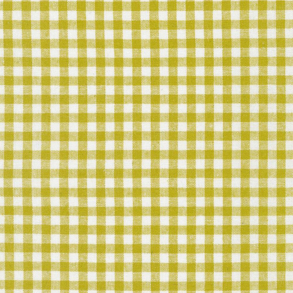 Robert Kaufman, Essex Yarn Dyed Classic Wovens, 1/4” Gingham Linen and Cotton Fabric, 1/4 yard, multiple color ways