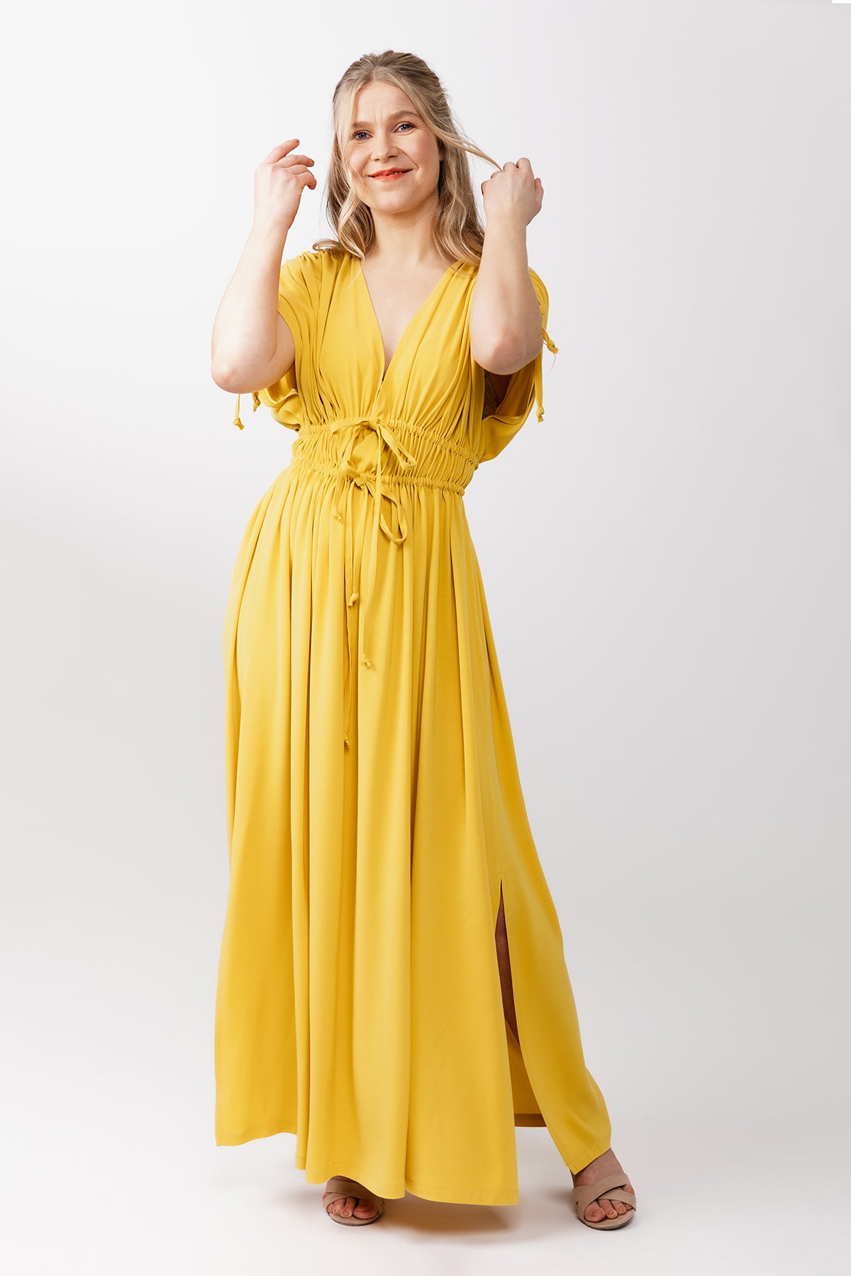 Named Clothing, Suvi Caftan Mini or Maxi Dress, Digital PDF Pattern