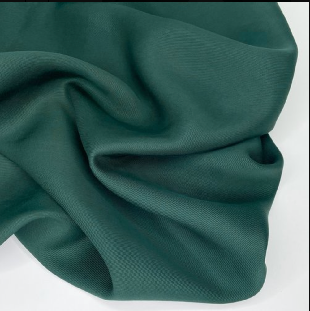 Remnant 82925 TENCEL™ Twill, forest green, 2 yard bolt end