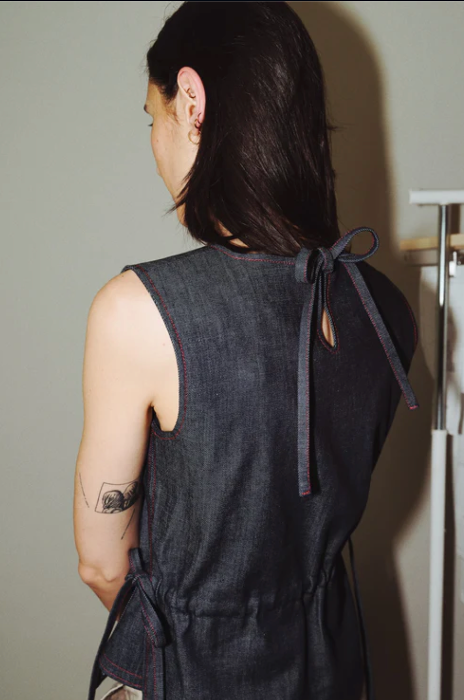 Puff and Pencil, Tie Waist Blouse PDF Pattern