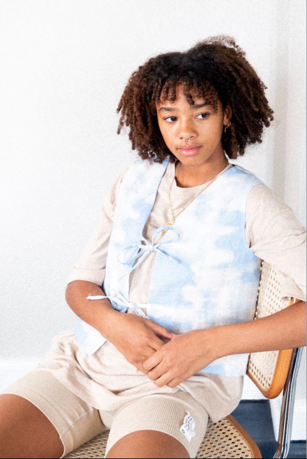 Puff and Pencil, Tie (Front) Blouse PDF Pattern