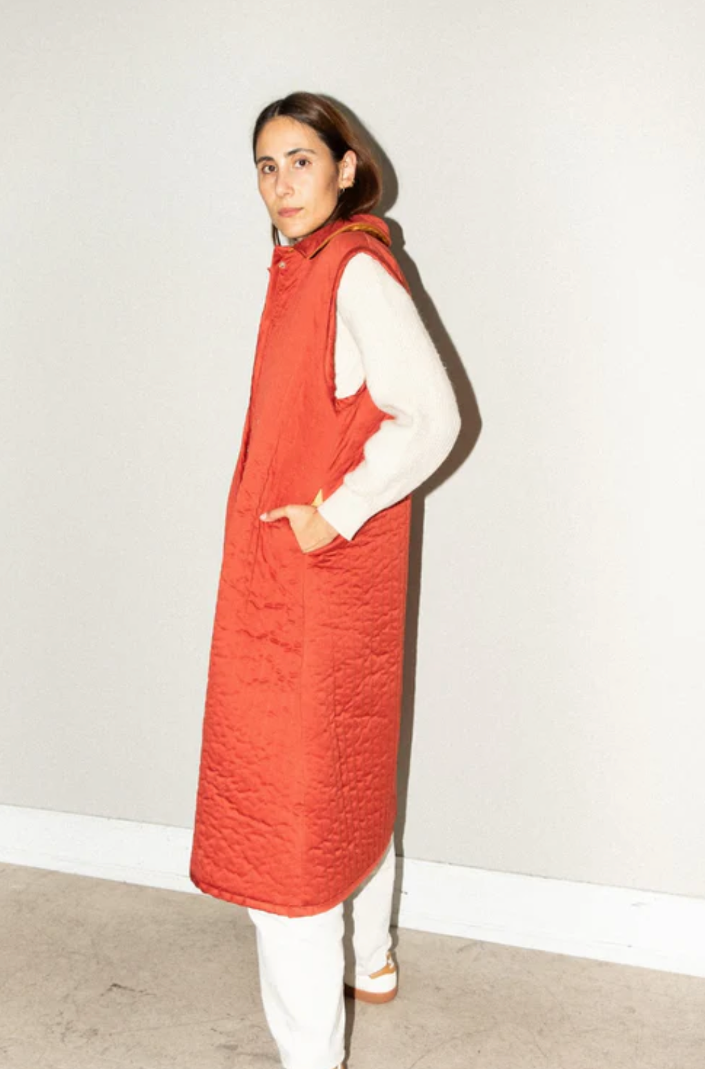 Puff and Pencil, Luna Vest PDF Pattern