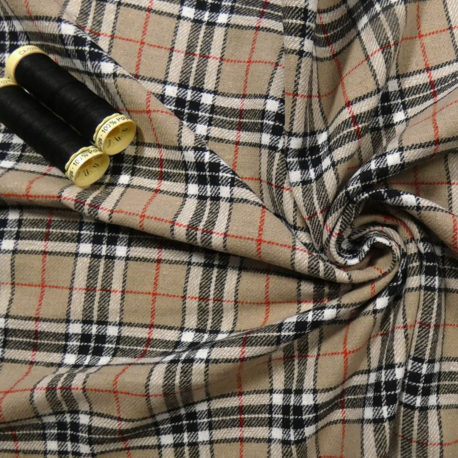 McElroy, Dunkeld brushed cotton flannel, 1/4 yard