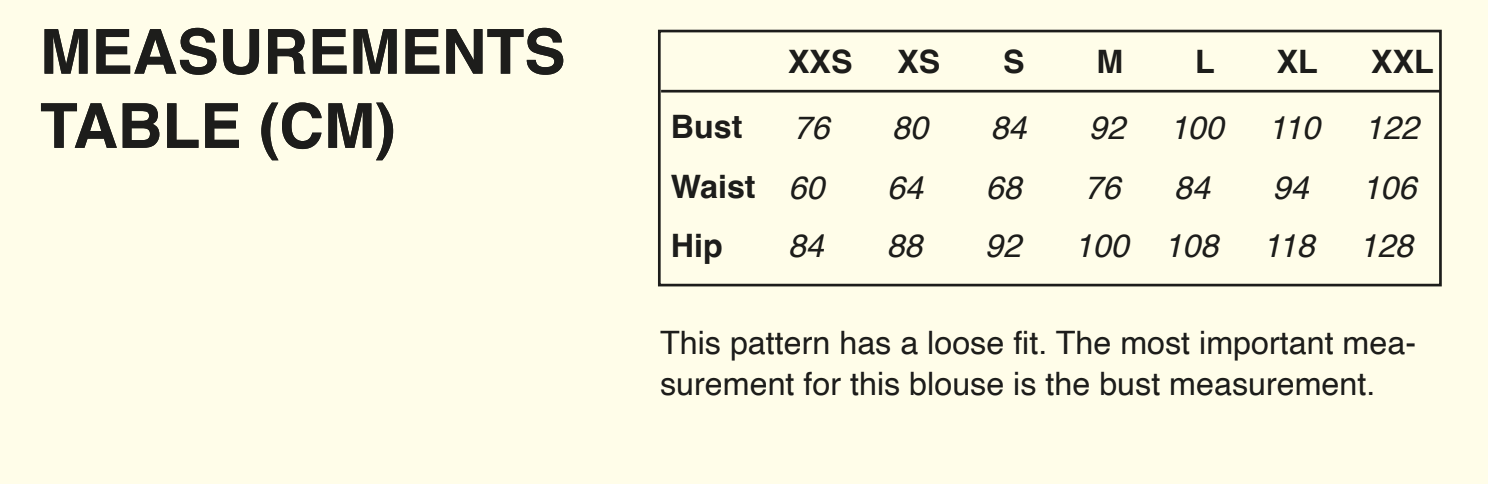 Puff and Pencil, Tie Waist Blouse PDF Pattern