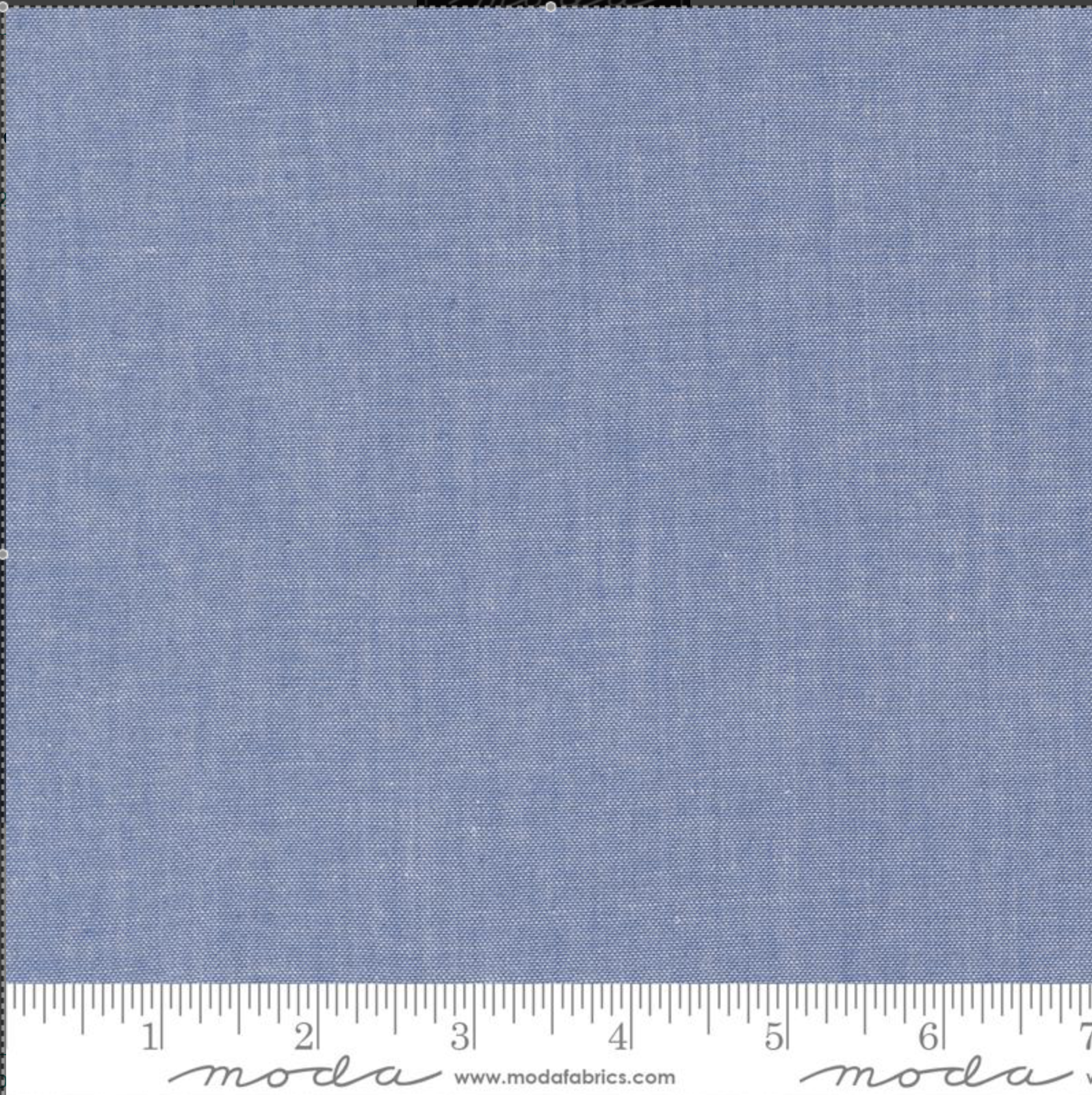 Moda Chambray, Indigo or Medium Blue, 1/4 yard