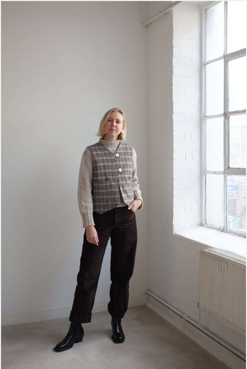 The Modern Sewing Co., Devon Waistcoat PDF Pattern